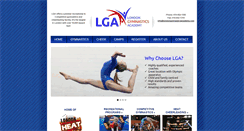 Desktop Screenshot of londongymnasticsacademy.com